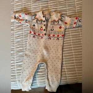 Hanna Andersson knit romper